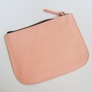 Oversized Zippered Envelope Clutch